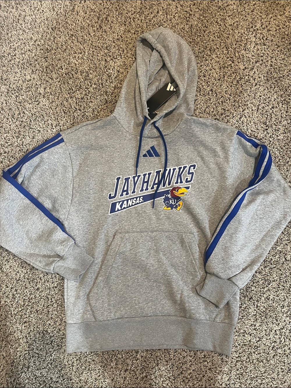 adidas Men's Kansas Jayhawks Hoodie
